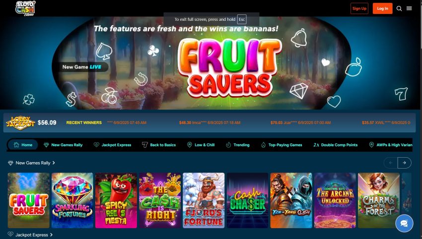 sloto cash casino
