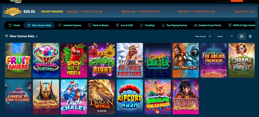 sloto cash casino new games