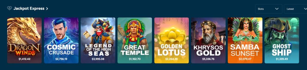 sloto cash casino jackpots