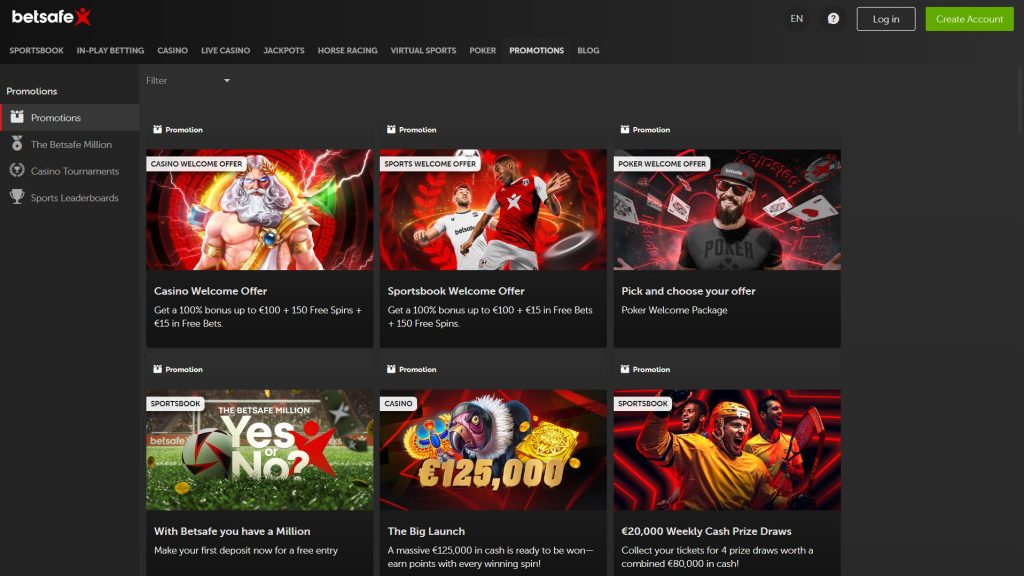 betsafe promotions